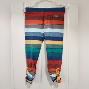 Matilda Jane Girls Striped Pants Leggings Size 2